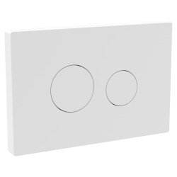 White Flush Plate