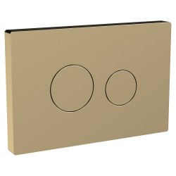 Brushed Brass Flush Plate