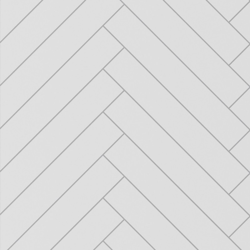 Snow White Herringbone - Showerwall Panels - Swatch Snow White Herringbone - Showerwall Panels - Swatch