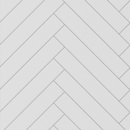 Snow White Herringbone - Showerwall Panels - Swatch