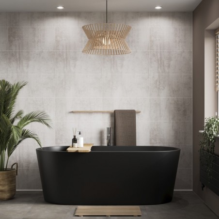 Concrete Rectangular Tile Effect - Showerwall Panels