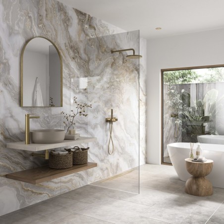 Onyx Smoke Bathroom Wall Panels