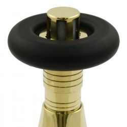 Jaguar Straight Radiator Valves - Un-lacquered Brass
