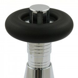 Jaguar Straight Radiator Valves - Chrome