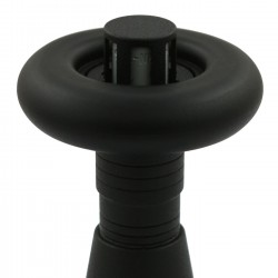 Jaguar Straight Radiator Valves - Textured Black