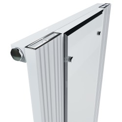 Sovereign White Aluminium Radiator - 465 x 1700mm - close up