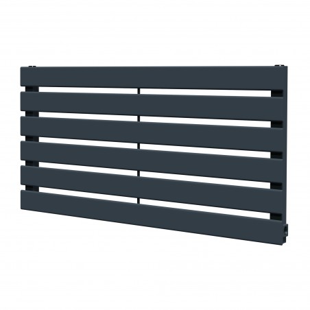 King Anthracite Designer Radiator - 850 x 440mm