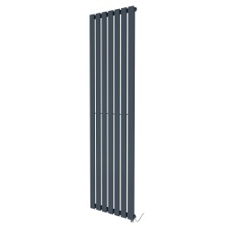 King Anthracite Designer Radiator - 516 x 1850mm - 800w Single Heat