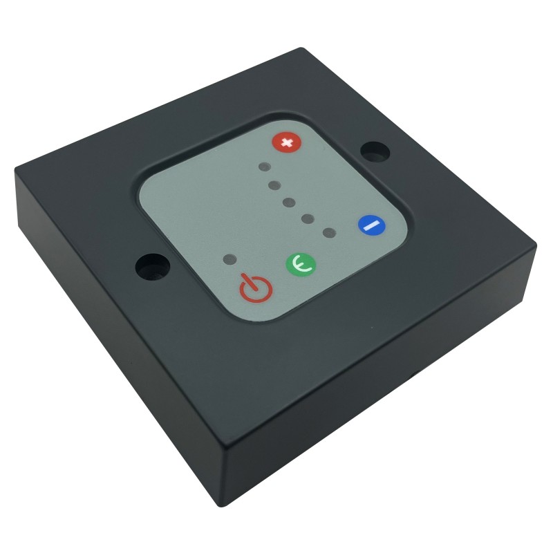 Anthracite Thermostatic Wall Controller for Electric Towel Rails or Radiators Anthracite Thermostatic Wall Controller for Electric Towel Rails or Radiators