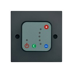Anthracite Thermostatic Wall Controller for Electric Towel Rails or Radiators