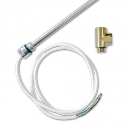 Set Temperature NOVA Burshed Brass Dual Fuel Kits (150W - 900W Elements)