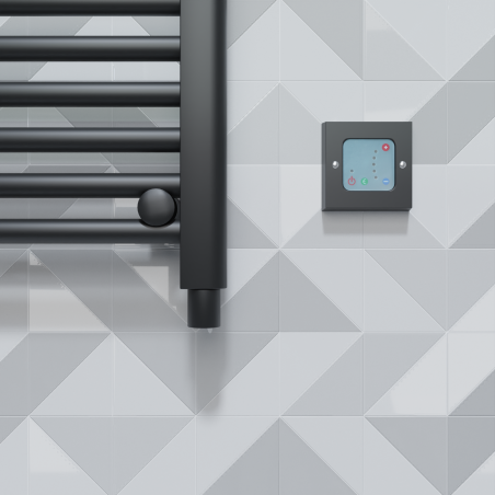 NOVA Electric Elements & Wall Controller - Black