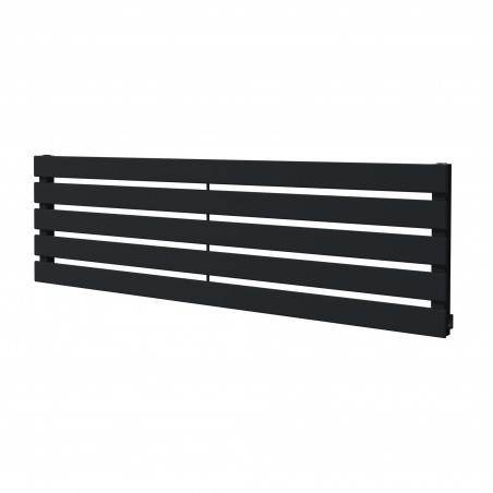 King Black Designer Radiator - 1250 x 360mm