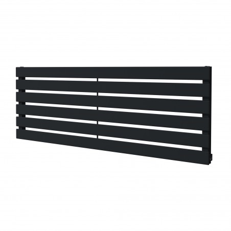 King Black Designer Radiator - 1250 x 440mm