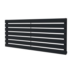 King Black Designer Radiator - 1250 x 516mm