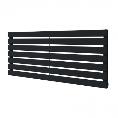 King Black Designer Radiator - 1250 x 516mm