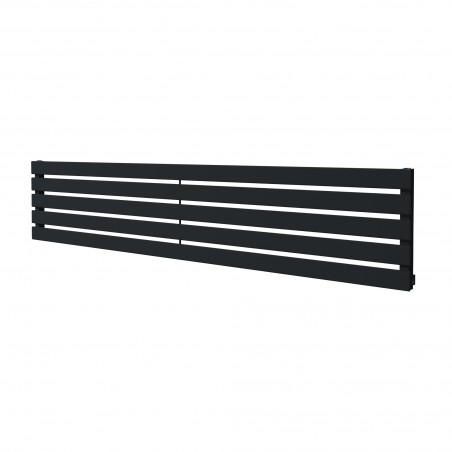 King Black Designer Radiator - 1850 x 360mm
