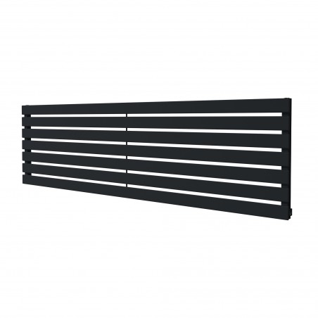 King Black Designer Radiator - 1850 x 516mm