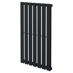 King Black Designer Radiator - 516 x 850mm
