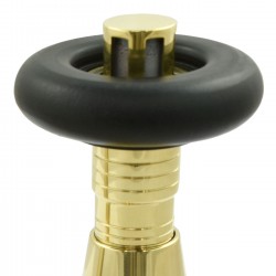 Jaguar Angled Radiator Valves - Unlacquered Brass
