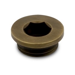 Antique Brass Blanking Plug