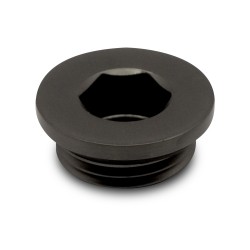 Brushed Gunmetal Blanking Plug