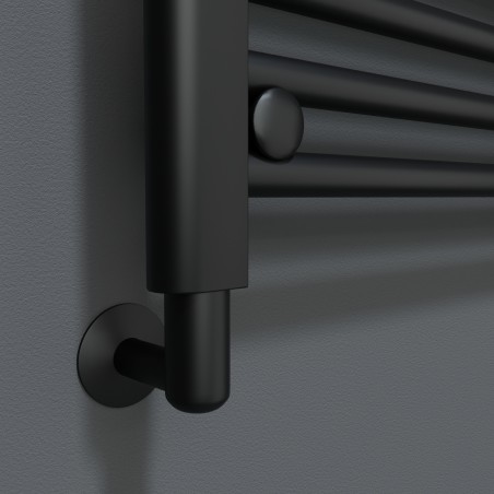 Black Element Cover for Towel Rail Element