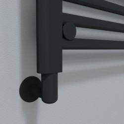 Mineral Grey Element Cover for Towel Rail Element - Insitu