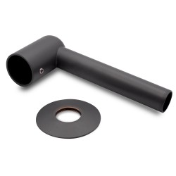 Basalt Grey Element Cover for Towel Rail Element