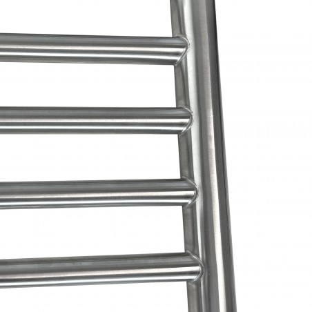 Brushed Stainless Steel Towel Rail - 350 x 800mm