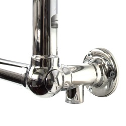 Alice Traditional Chrome Towel Rail