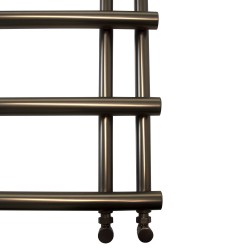 Myra Brushed Bronze Designer Towel Rail - 500 x 1200mm