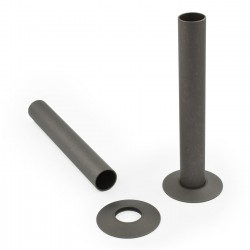 Light Pewter Pipe Shrouds & Collars