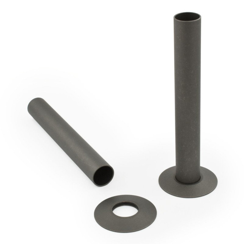 Light Pewter Pipe Shrouds & Collars Light Pewter Pipe Shrouds & Collars