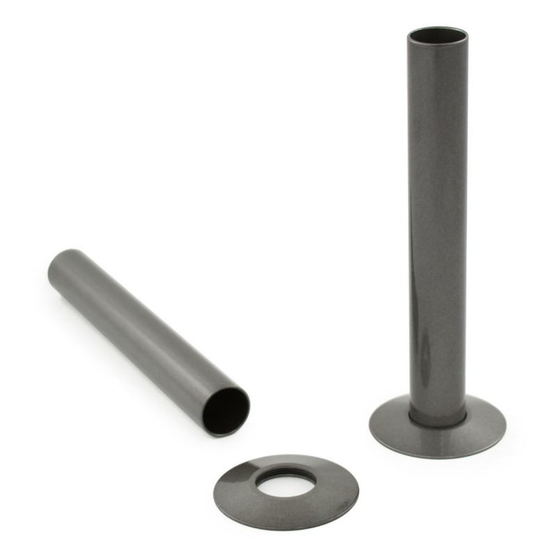 Metallic Grey Pipe Shrouds & Collars Metallic Grey Pipe Shrouds & Collars