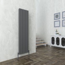 Sultan Anthracite Vertical Double Flat Panel Radiator - 452mm x 1800mm