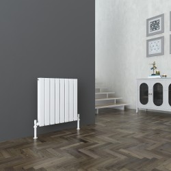 Sultan White Horizontal Double Flat Panel Radiator - 604mm x 600mm