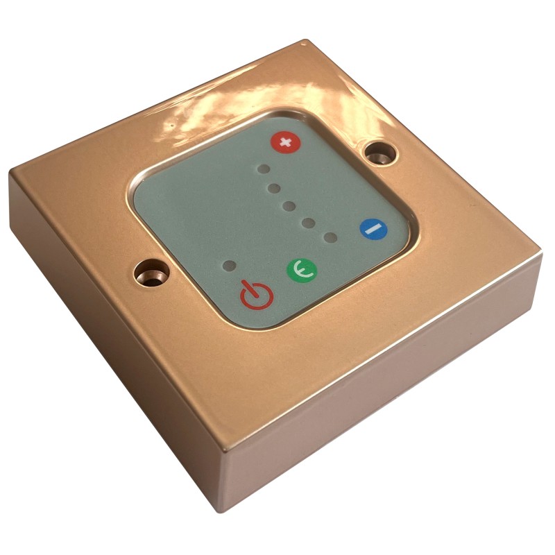 Copper Thermostatic Wall Controller for Electric Towel Rails or Radiators Copper Thermostatic Wall Controller for Electric Towel Rails or Radiators