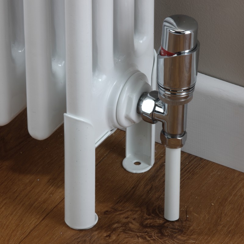 Supplies 4 Heat - Cornel White Radiator Feet Supplies 4 Heat - Cornel White Radiator Feet