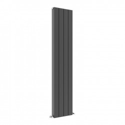 Sovereign Anthracite Double Aluminium Radiator - 375 x 1800mm