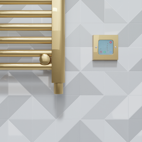 NOVA Electric Elements & Wall Controller - Brass