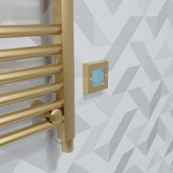 NOVA Electric Elements & Wall Controller - Brass