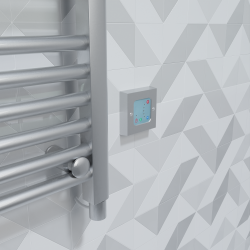NOVA Electric Elements & Wall Controller - Silver