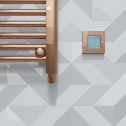 NOVA Electric Elements & Wall Controller - Copper - Insitu