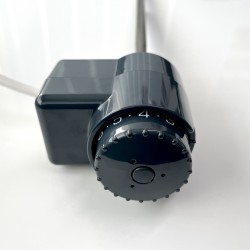 RICA Atlantis Anthracite Thermostatic Electric Heating Element
