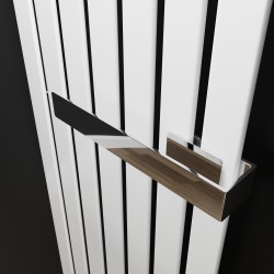 Chrome Towel Bar for King & Queen Radiators