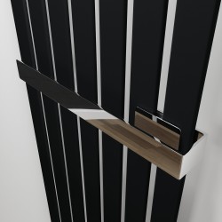 Chrome Towel Bar for King & Queen Radiators