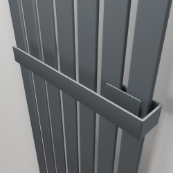 Anthracite Towel Bar for King & Queen Radiators