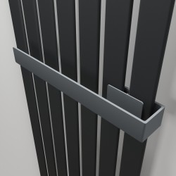 Anthracite Towel Bar for King & Queen Radiators
