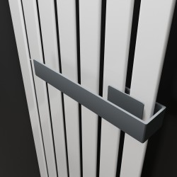 Anthracite Towel Bar for King & Queen Radiators